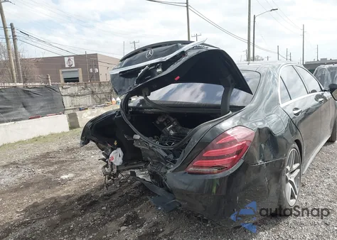 2019 Mercedes-Benz S 560 4Matic z USA, uszkodzony, nr VIN WDDUG8GB7KA473948